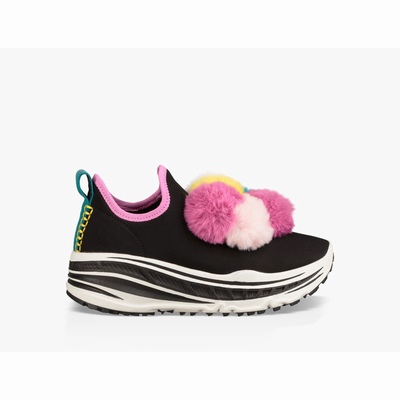 Tenis UGG Dots Runner Mulher Pretas | PT-LCZEW